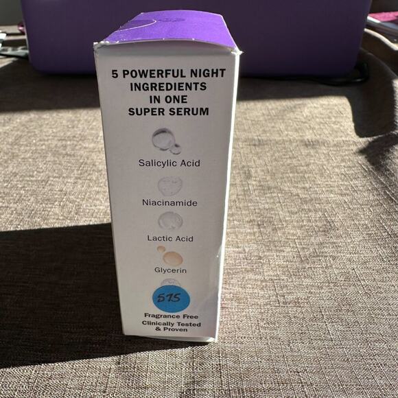 OLAY Super Serum Night Repair 5-in-1 Face Serum 30 ml/1 fl oz *** NEW IN BOX *** - Picture 3 of 6